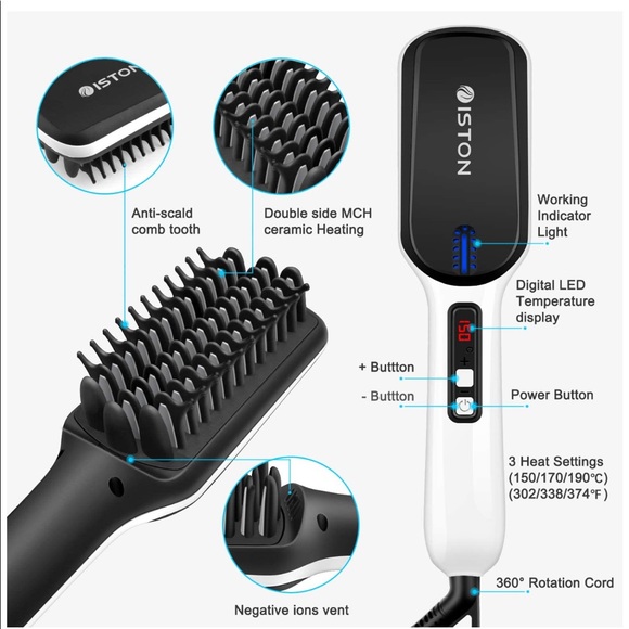 Iston hair and beard straightener - Picture 3 of 8